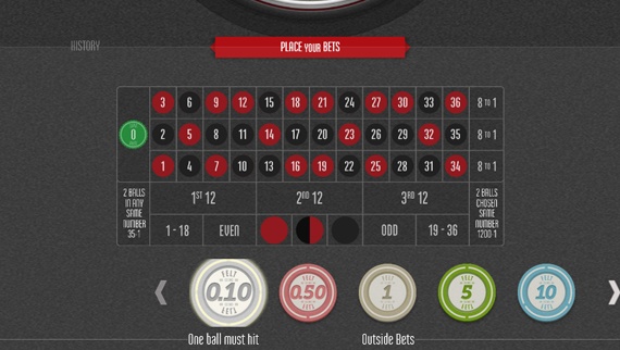 Multiball Roulette Screenshot 1