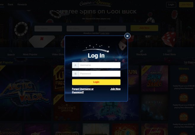 Casino of Dreams screenshot