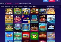 PartyCasino screenshot