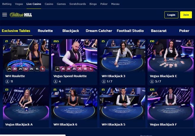 William Hill screenshot