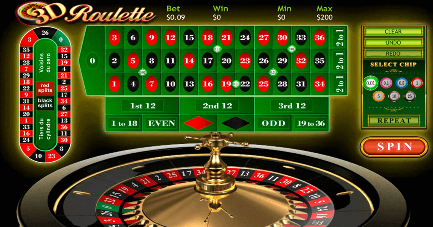 3D Roulette gameplay screenshot